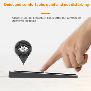 2.4G Bluetooth Numpad Ultra-sottile Wireless Numpad USB ricaricabile tastierino numerico K35 per la tastiera digitale finestra Android IOS