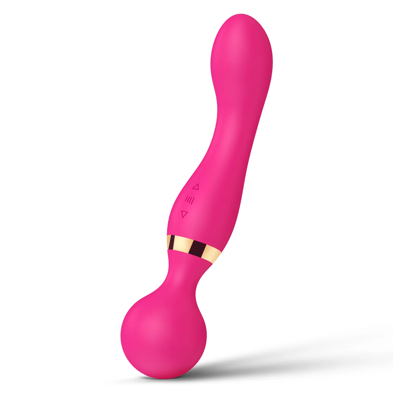 Novo Dual Head Vibrador Vibrador Vibrador Brinquedos, produtos de conforto G-spot Clitoriano Vibrador Feminino Produtos Eróticos