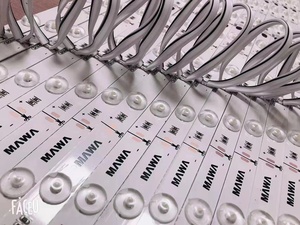แถบไฟ LED SMD3030ไม่มีการสั่นไหว12 LEDs,แถบไฟ LED สะท้อนแสงแบบกระจายคู่สำหรับกล่องไฟโฆษณา - Product Image 2