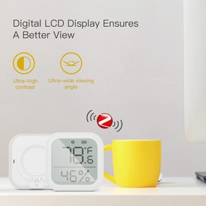 Tuya Smart ZigBee Temperature and <strong>Humidity</strong> <strong>Sensor</strong> Indoor Hygrometer Thermometer Detector With Digital <strong>LCD</strong> <strong>Display</strong> Smart Life APP - Product Image 6
