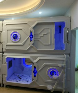 Kapsel bett der Wimi Stars dove Galaxy-Serie mit strap azier fähigem ABS-Material - Product Image 4