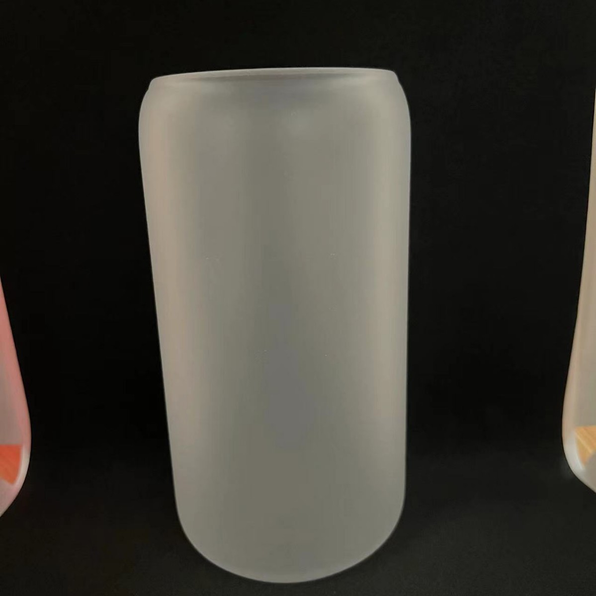500ml givré + couvercle + paille