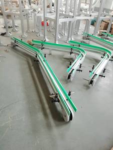 Günstige flexible Edelstahl Z-Form Maschinen band förderer mit einfacher Bedienung zum Laden Entladen - Product Image 5