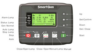 Smart gen Generator Control Module HGM410N Mit ETS-Funktion Automatisierung mit einer Einheit Fernsignal-Starts topp - Product Image 2