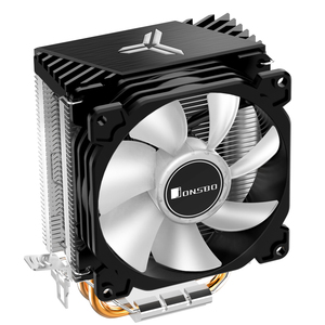 Jonsbo CR-1200 מעבד קריר 92mm RGB 3Pin קירור מאוורר גוף קירור 2 חום-צינורות מגדל קירור לאינטל LGA 775 <span class=keywords><strong>1150</strong></span> 1155 AMD AM2/3/4 - Product Image 3