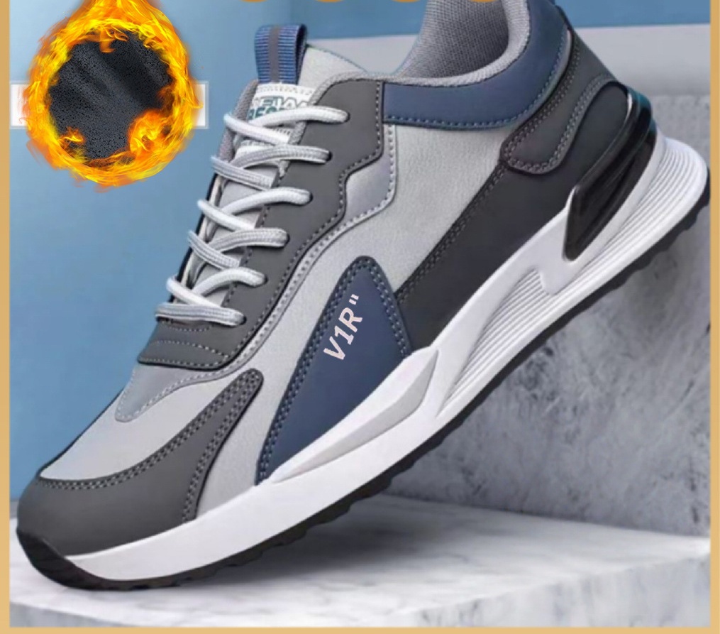 Grey+fleece-lined
