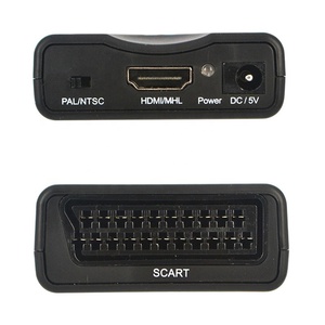 Xput HDMI Eingang zu Scart Ausgangs adapter HD 1080P HDMI zu Scart Konverter Für TV PS4
