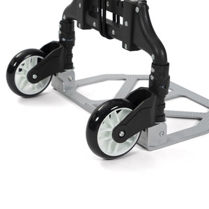 Hot Selling Hitree Metal Promotionele Draagbare Opvouwbare Winkelwagen <span class=keywords><strong>Trolley</strong></span> Met Zachte Handgreep - Product Image 3