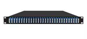 80CH 100GHz DWDM Mux Demuxモジュール1UラックマウントC21-C60 1310nm & モニターポート3.5dB IL LCデュアルファイバー80ch Dwdm - Product Image 2
