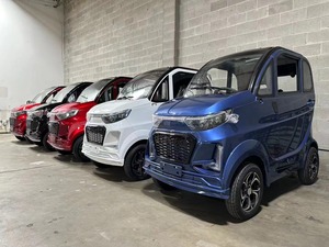 HT EEC 4-Seater küçük elektrikli Mini araba ucuz fiyat 72V sol el güneş için Mini elektrikli araba için avrupa - Product Image 4