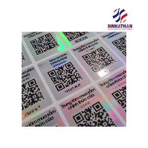 QR-Code-Etiketten Klebe etikett Hochwertige, stark klebende Verpackungs etiketten OEM/ODM-Sonder verpackung Hergestellt in der Fabrik in Vietnam