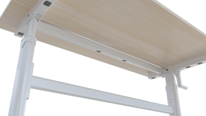 Văn phòng mới sử dụng thang máy bàn khung kép Hướng dẫn sử dụng chiều cao điều chỉnh Ergonomic ngồi đứng bàn - Product Image 3