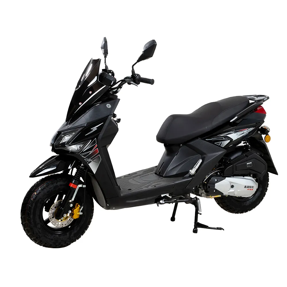 Groothandel De Meest Modieuze Grote Kwaliteit 125 150cc Volwassen Gas Scooters Motorfietsen Voor Verkoop