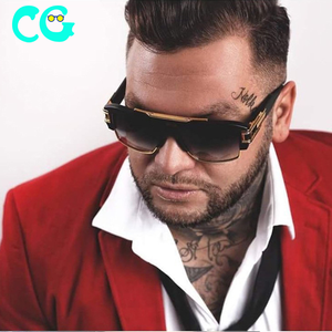 2023 новый модный дизайн гроссмейстер солнцезащитные очки мужские винтажные Ретро стиль стимпанк Солнцезащитные очки - Product Image 1