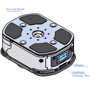 Fabrikada mal taşımak için otonom mobil <span class=keywords><strong>AMR</strong></span> <span class=keywords><strong>Robot</strong></span> 300kg yük lazer güdümlü AGV