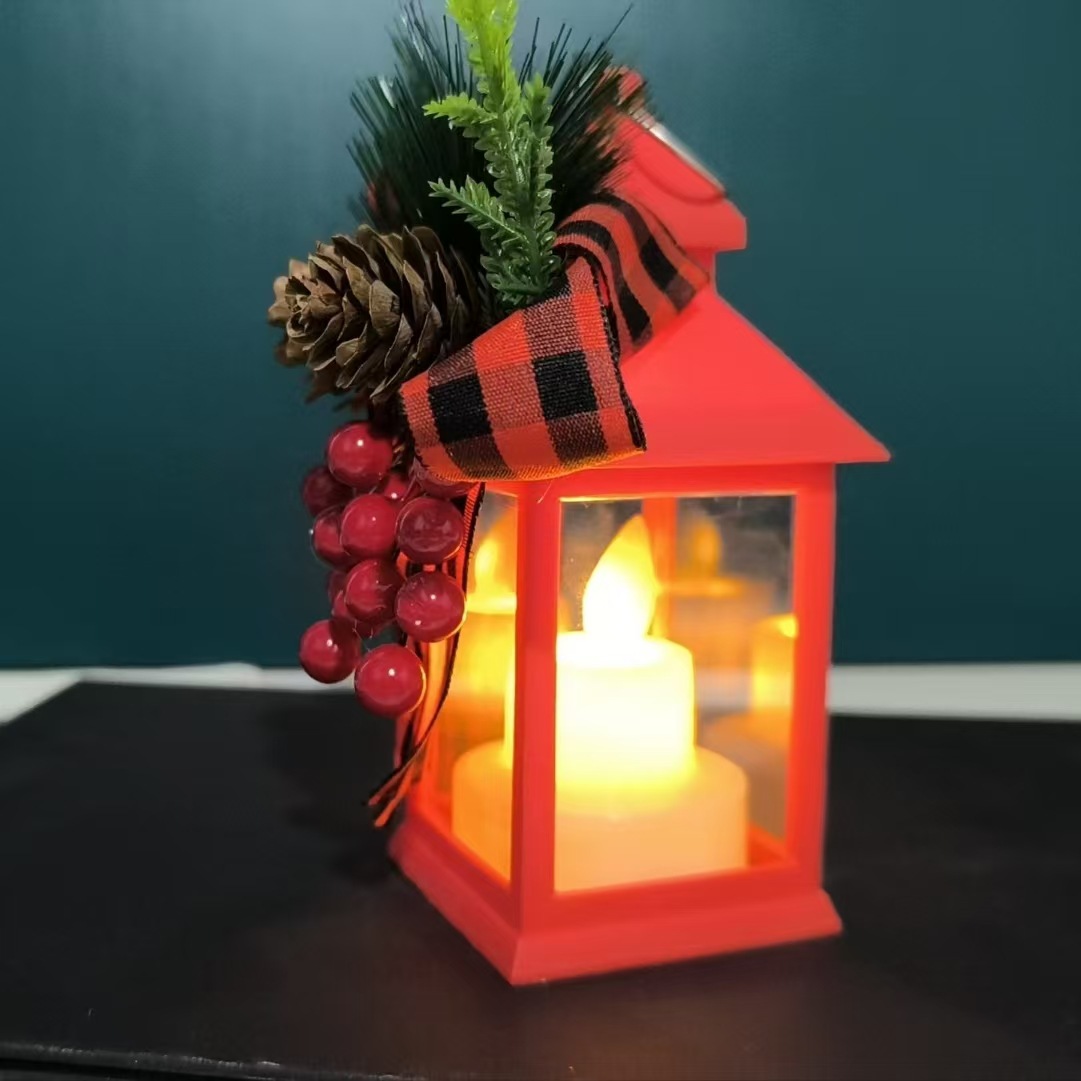 Red christmas bow swing style