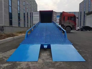 10 Ton 15 Ton Mobile Manual Lift Forklift Container Load and <strong>Unloading</strong> <strong>Ramps</strong> Truck Yard <strong>Dock</strong> Yard <strong>Ramp</strong> for <strong>Loading</strong> Goods - Product Image 3