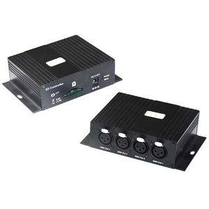 Programmable DC12V-24V Constant Voltage <strong>PWM</strong> Signal 2CH Master <strong>LED</strong> SD Card <strong>DMX</strong> <strong>Controller</strong>