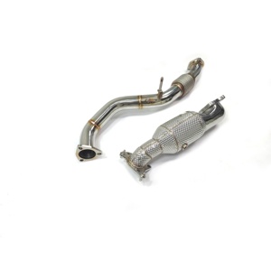 SS304ลดการไหลสูง csz ท่อไอเสียสำหรับ Honda Civic x FK7 2.0T อะไหล่ท่อไอเสียรถยนต์