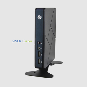 Sharerdp fábrica OEM ODM Fl700N RK3328 A17 Quad Core 1,8 GHz 2GB 8GB RDP8.1 VGA HD RJ45 puertos X86 Mini ordenador cliente ligero X5