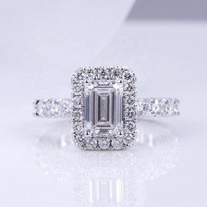 MSR-1384カスタマイズジュエリーPT950 14K 18K IGIラボダイヤモンドリング永遠の結婚式ダイヤモンドエンゲージメントリング - Product Image 3