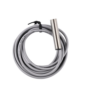 Serie PR12 forma cilíndrica IP67 NPN PNP NO NC metal M12 sensores fotoeléctricos de reflexión difusa - Product Image 1