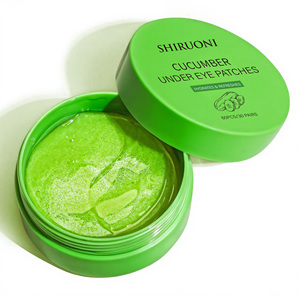 Marque privée Refroidissement Apaisant Sous Les Yeux Patchs Enlever Les Poches Cernes Ridules Concombre Detox Hydra Gel Coussinets Pour Les Yeux - Product Image 6