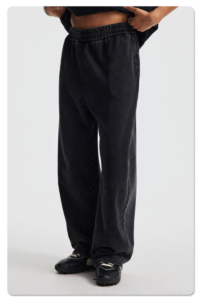 Pantalon 7231 - Teint à la cire, noir