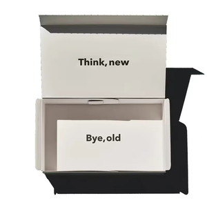 Tùy chỉnh các tông sóng Giấy gấp gửi thư bao bì Tear Strip in tự niêm phong bưu phẩm vận chuyển Hộp quà tặng với logo - Product Image 5