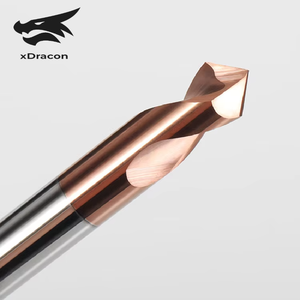 <strong>Taper</strong> Flat End Mill For CNC Router 12mm Aluminum Steel Wood <strong>Taper</strong> Milling Cutter Tin Coating Carbide Conical End Mills ODM OEM - Product Image 3