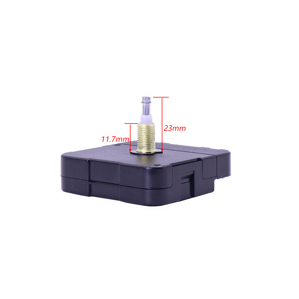23mm shaft length, fit to 7-8mm thickness of clock dial