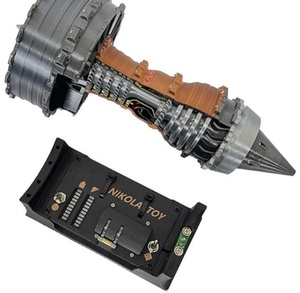 MEJOR creativo de alta velocidad de rotación Modelo de impresión 3D Motor de avión Decoración de escritorio - Product Image 6