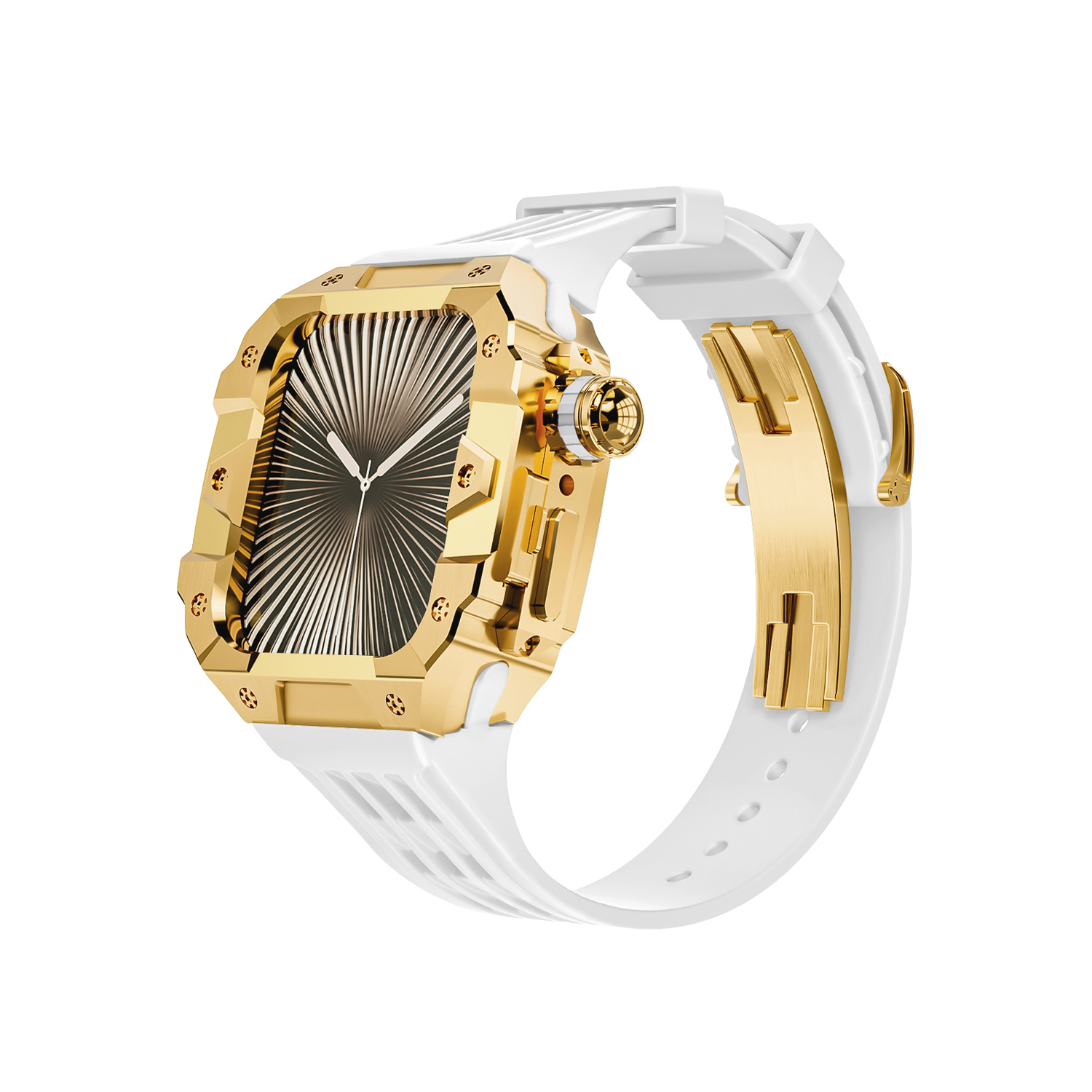 Gold White