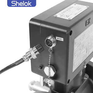 Medidor de flujo de aire de alta precisión Shelok, medidor de flujo de turbina de Gas, medidor de flujo de GLP de Gas Natural con salida de pulso