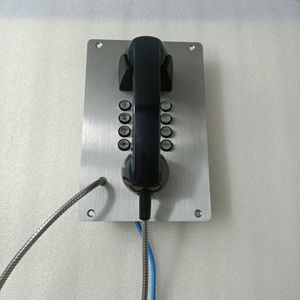 <strong>IP</strong> Public Telephone with SUS 304 Security System VOIP SIP2.0 SOS Device KNZD-07B Bank Product with POE <strong>Network</strong> Support - Product Image 2