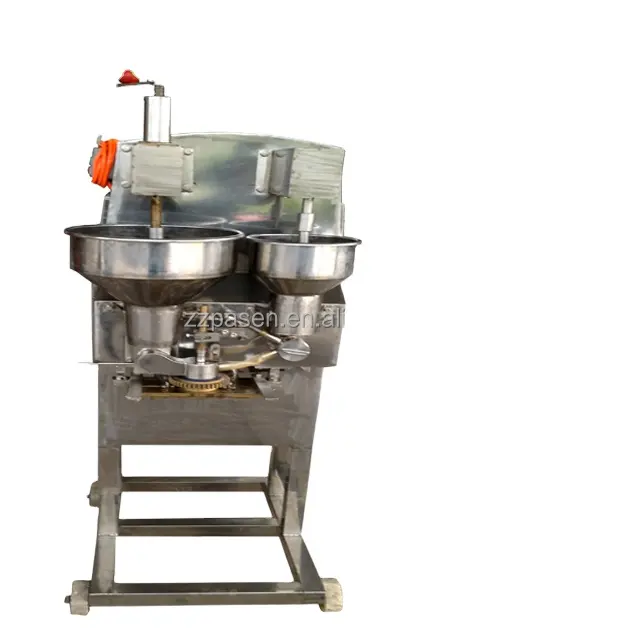 Máquina para relleno de camarones, relleno de carne, pollo, cordero, carne de cerdo, pescado y verdura, para hacer albóndigas