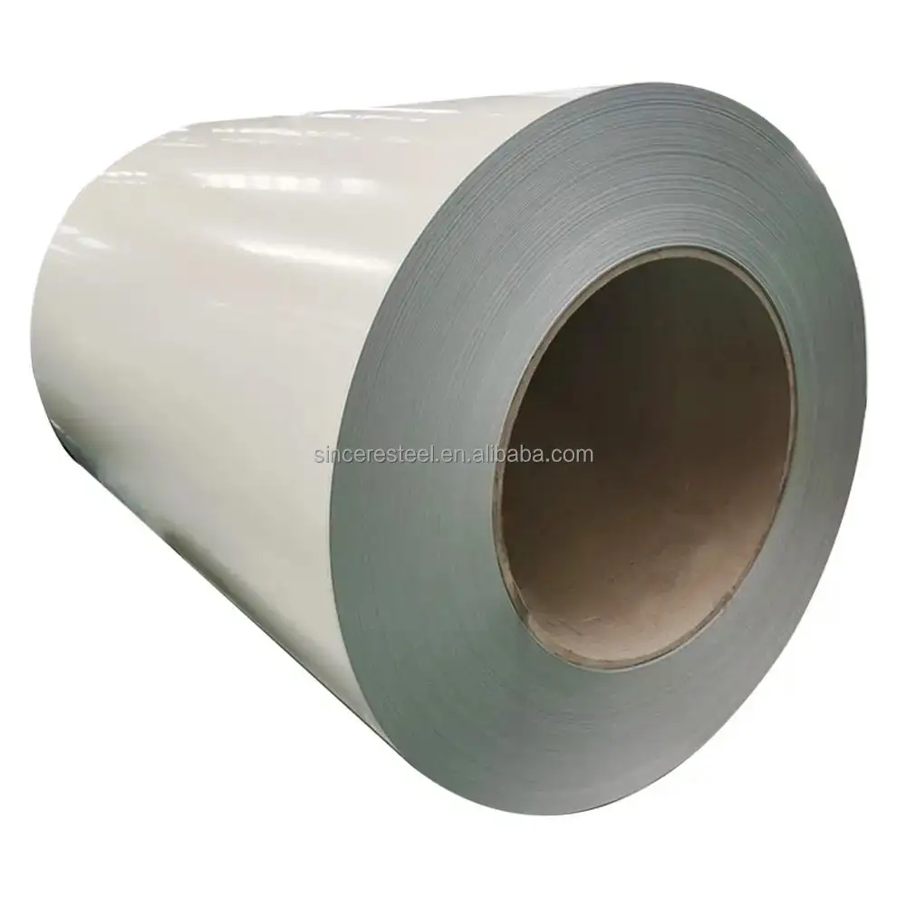 Shandong Factory Price RAL9003 Whiteboard AZ150 PPGL Galvalume Steel Coil/Sheet for Making Corrugated Metal Roofing Sheets