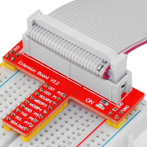 Compatible con Raspberry Pi B + Accesorio especial Placa de expansión GPIO en forma de T Placa de desarrollo de cable 40P - Product Image 3