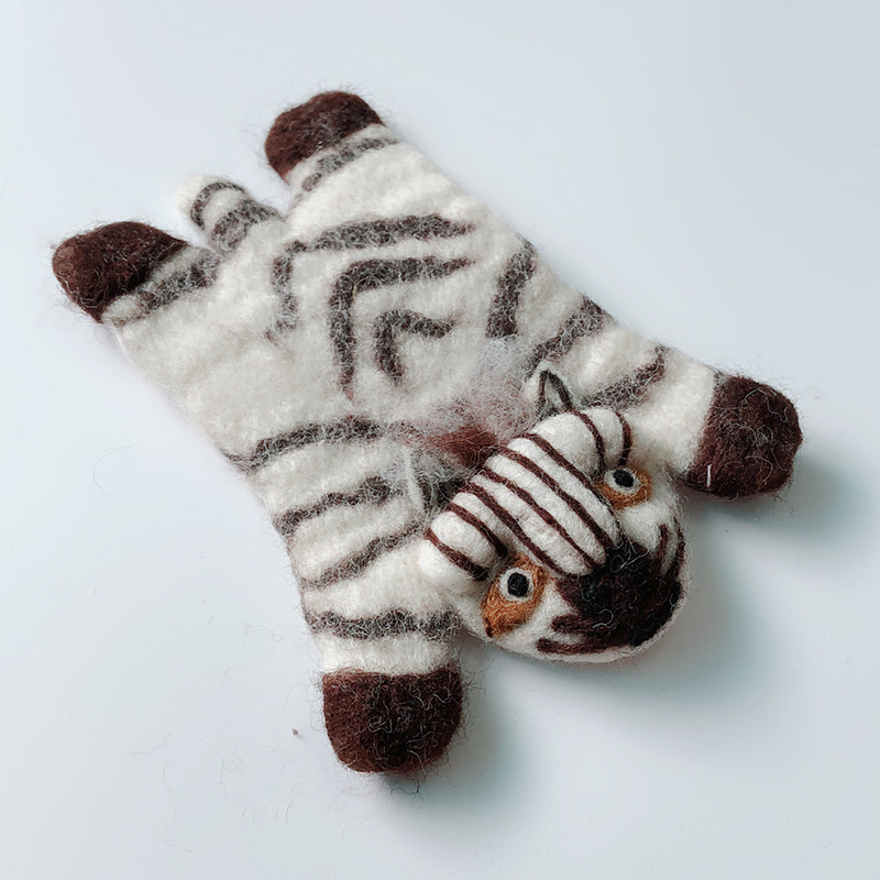 Tigre de café blanc-18*11cm
