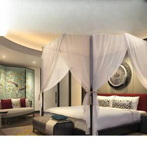 مجموعة غرفة نوم عصرية فندقية 5 نجوم من الخشب لشقق الفنادق والفيلات - Product Image 4