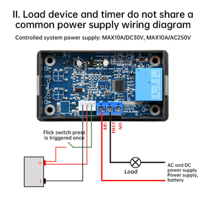 DC 12V 24V Delay Timer Relais Zyklus Timing Delay Relais Modul LED Display Cycle Timer Steuersc halter - Product Image 5