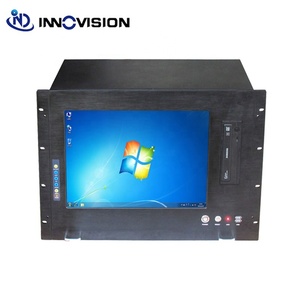 Estación de trabajo de 8U, chasis industrial con pantalla, estante personalizado, ordenador todo en uno - Product Image 3