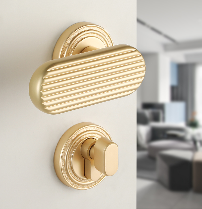 Door Handles Outside and Locks Round Door Handle European Style Interior Locks Handles