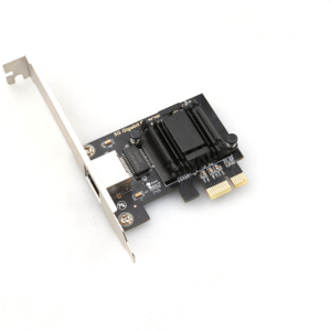 PCIe3.1 1X Tarjeta LAN 5G Puerto único 5Gbps Tarjeta de red PCIe proporciona velocidades de red múltiple Gigabit Ethernet compatible con PXE y WOL - Product Image 1