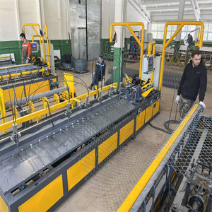 Factory Iron Wire <strong>Net</strong> Making <strong>Machine</strong> Chain Link Fence Price Core Components Bearing and Motor Wire Mesh Making <strong>Machines</strong> - Product Image 4