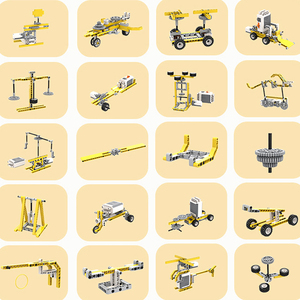 Wholesale 9686D High-<strong>Tech</strong> MOC Robot Technical STEM Education Children Toys <strong>Programming</strong> Toys - Product Image 6