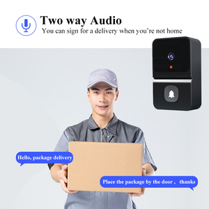 Timbre de puerta inteligente con Wifi para el hogar, sistema de seguridad para apartamento, Dingdong, cámara de vídeo, inalámbrico, Z30 - Product Image 6