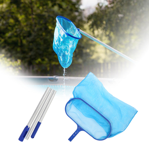 Giá Rẻ Bán Buôn Nổi Hồ Bơi Lá Skimmer Netfine Hồ Bơi Skimmer Net Có Thể Điều Chỉnh Nhôm Cực - Product Image 3