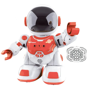 Super grande astronauta telecomando robot di programmazione intelligente giocattoli educativi per bambini giochi di apprendimento ragazzo buon regalo