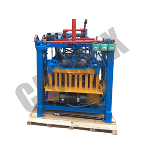 Máquina de fabricación de bloques huecos Qtj 4 40, línea de producción de máquina de bloques de ladrillo macizo hueco de pequeña QT4-35A, 30, 10 años, 1T - Product Image 1